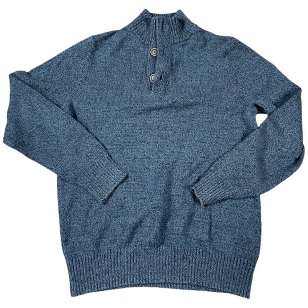 Men’s Urban Pipeline Half Zip Half Button Sweater Size Medium‎